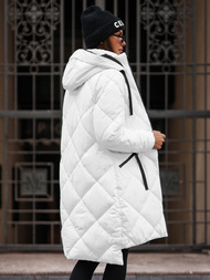 Baltas moteriška striukė OZONEE JS/5M3168/281Z