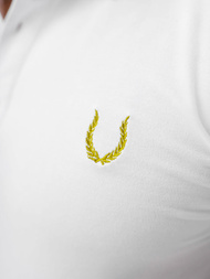 Balta vyriški polo marškinėliai OZONEE O/QQ1337