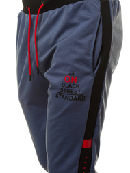 Granatinės vyriškos sportinės kelnės OZONEE JS/AM100