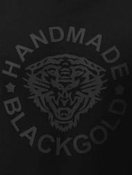 Juodas vyriškas džemperis OZONEE NB/MF2005