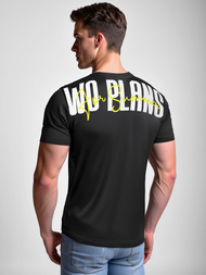 Juodi vyriški marškinėliai OZONEE O/T1277/3Z