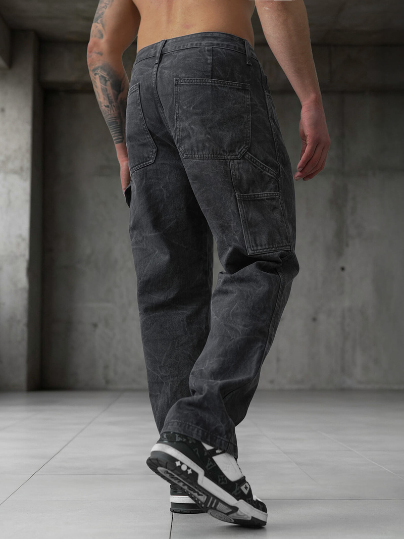 Grafitiniai vyriški džinsai OZONEE O/KK2828/5