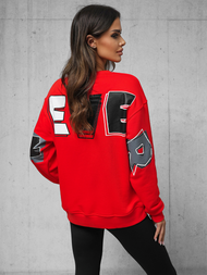 Raudona džemperis OZONEE O/SWE23034Z