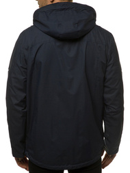 Pereinamojo laikotarpio granatinė vyriška striukė OZONEE MG/2517