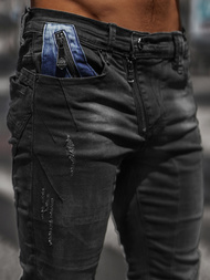 Juoda vyriški džinsai OZONEE NB/MP0025N