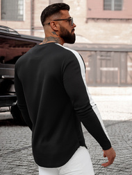 Juodas vyriškas džemperis OZONEE O/D7197