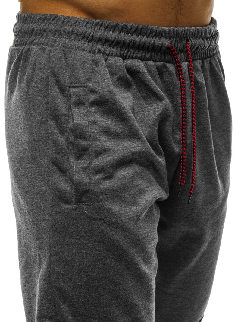 Grafitinės vyriškos sportinės kelnės OZONEE JS/JZ11016