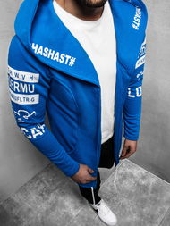 Mėlynas vyriškas džemperis OZONEE A/11110Z