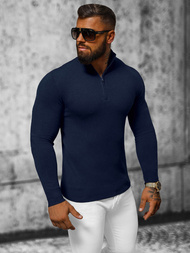 Granatinis vyriškas megztinis OZONEE NB/MM6007/6Z