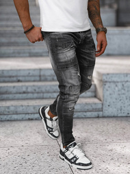 Juoda vyriški džinsai OZONEE NB/MP0155N