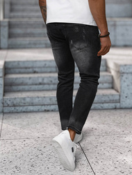 Juoda vyriški džinsai OZONEE NB/MP0063/1N