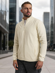 Ecru vyriškas džemperis OZONEE JS/HH016/1