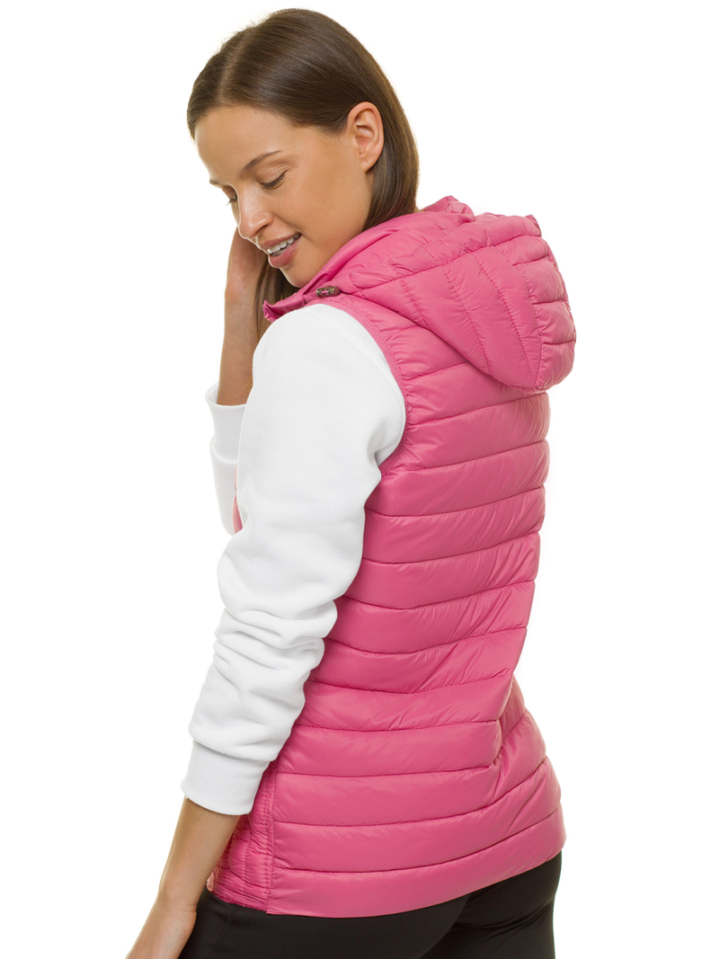 Šviesiai-Rožinė moteriška liemenė OZONEE JS/M23039/42