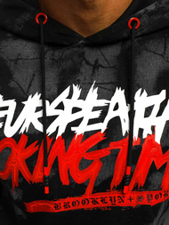 Juodas vyriškas džemperis OZONEE JS/DD210Z