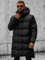 Juodi vyriška žieminė striukė OZONEE O/M799