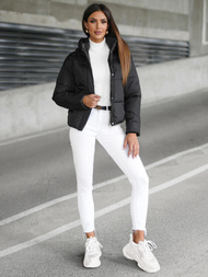 Juoda moteriška striukė OZONEE JS/16M9188/392Z