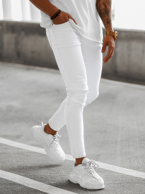 Balti vyriški džinsai OZONEE E/5348/01Z