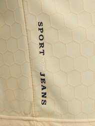 Smėlinė vyriški polo marškinėliai OZONEE O/QQ922