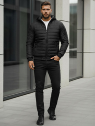 Juoda vyriška striukė OZONEE JS/MY13Z