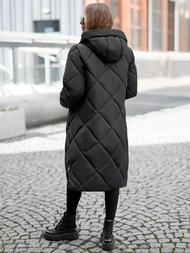 Juoda moteriška striukė OZONEE JS/5M3168/392Z