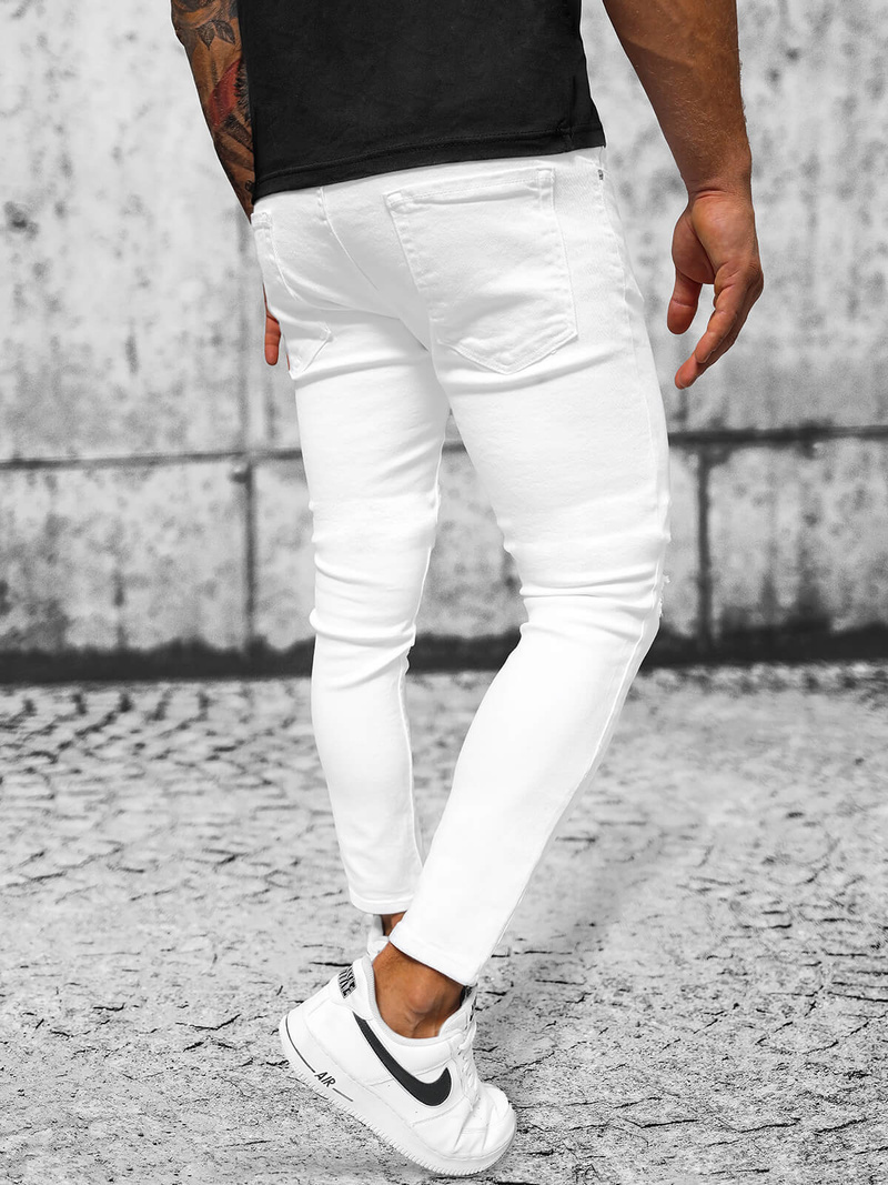 Balti vyriški džinsai OZONEE E/5391/01