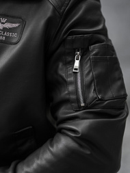 Juoda vyriška striukė OZONEE O/4811Z