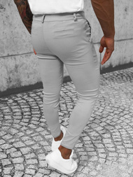 Pilki Vyriškos Chino Kelnės OZONEE O/P4049