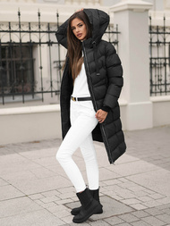 Juoda moteriška striukė OZONEE JS/M736/392Z