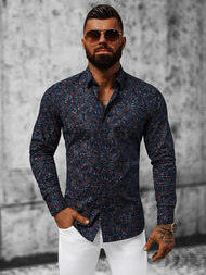 Granatinė vyriški marškiniai OZONEE O/V09