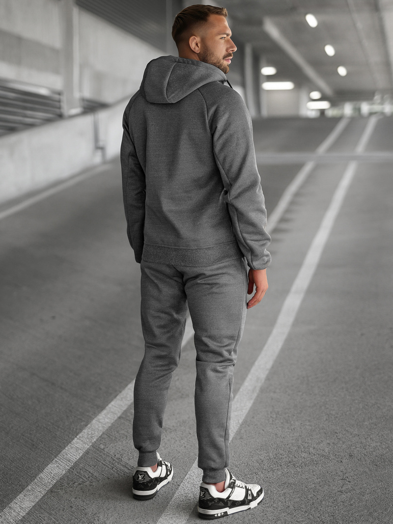 Grafitinis vyriškas sportinis kostiumas OZONEE JS/8C1967/5