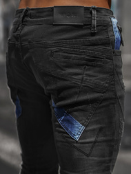 Juoda vyriški džinsai OZONEE NB/MP0025N