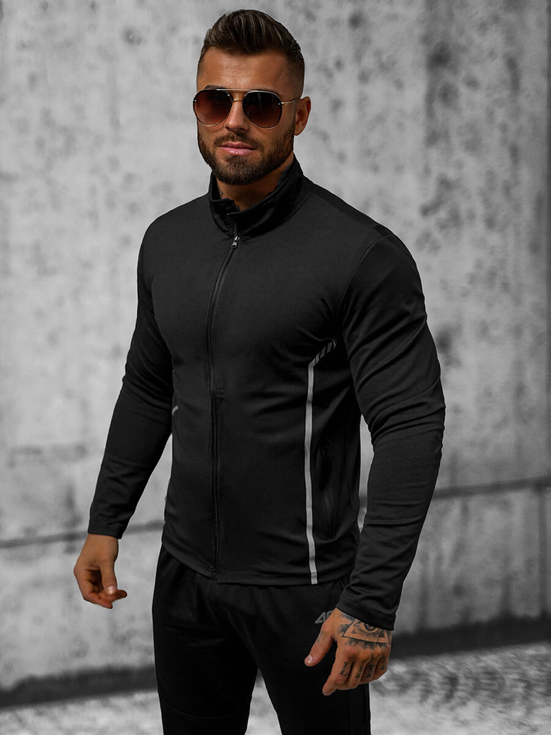 Juoda vyriška striukė OZONEE JS/M10309