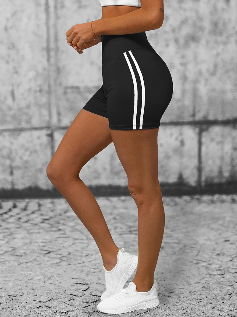 Trumpos moteriškos tamprės juodos OZONEE O/LK382