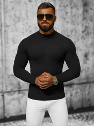 Tamsiai raudonas vyriškas megztinis OZONEE NB/MMB603/4Z