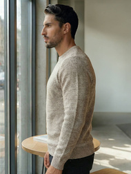 Smėliniai Vyriškas Megztinis OZONEE JS/59B3600/155