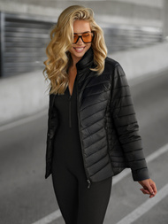 Juoda moteriška striukė OZONEE JS/16M9230/392