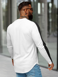 Baltas vyriškas džemperis OZONEE O/D7197Z