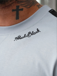 Šviesiai-mėlyni vyriški marškinėliai OZONEE O/QQ1195