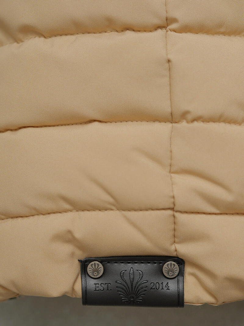 Smėlinis moteriška striukė OZONEE O/W377Z