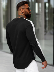 Juodas vyriškas džemperis OZONEE O/D7197Z