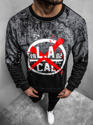 Grafitinis vyriškas džemperis OZONEE JS/22053Z