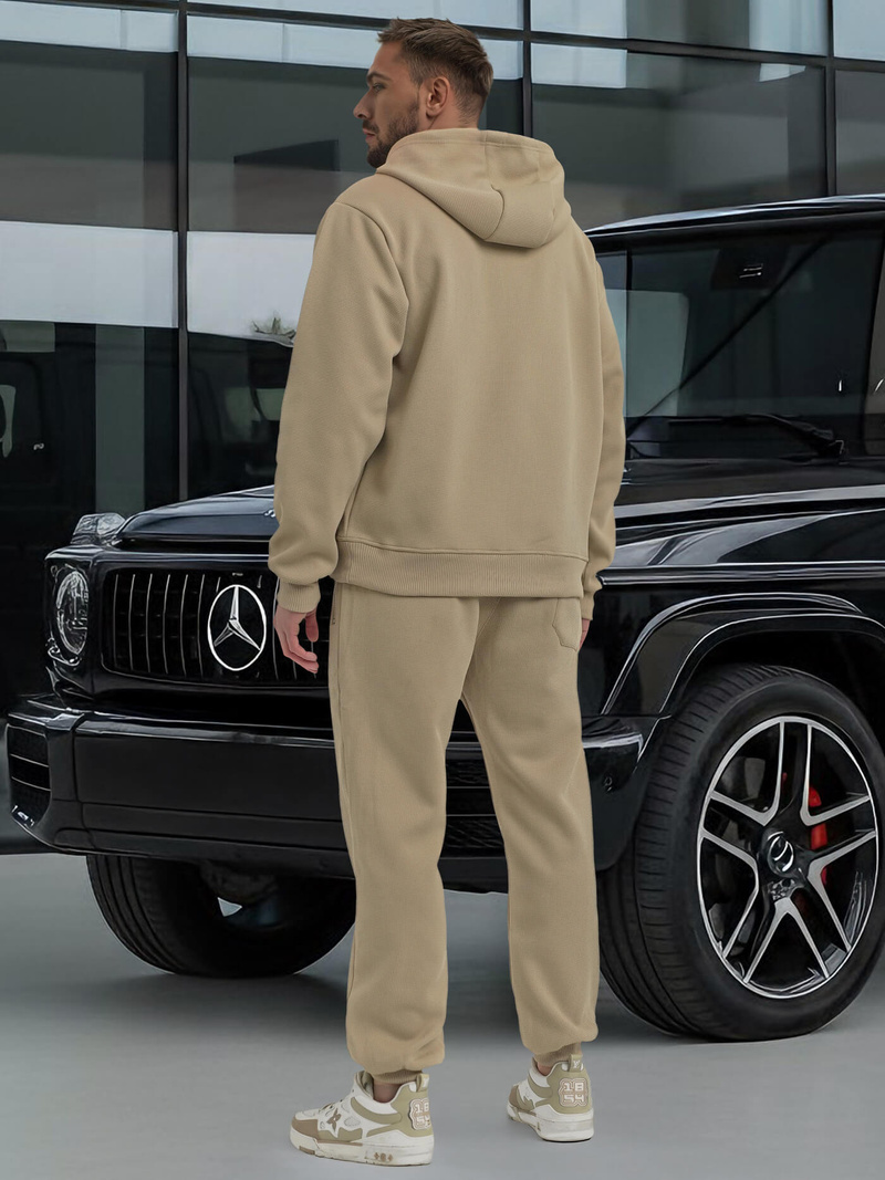 Smėlinė vyriškas sportinis kostiumas OZONEE O/3C582AB