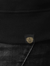 Juodas vyriškas džemperis OZONEE NB/MF2005