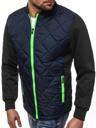 Pereinamojo laikotarpio tamsiai mėlyna vyriška striukė OZONEE JS/TY17Z