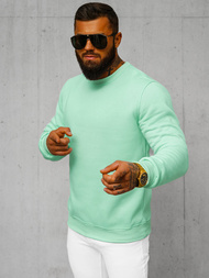 Mėtinis vyriškas džemperis OZONEE JS/2001-10Z