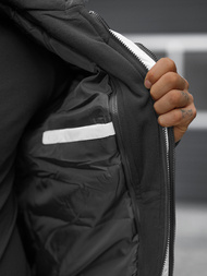 Balta vyriška žieminė striukė OZONEE N/7121