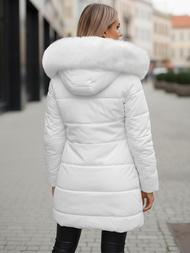 Baltas moteriška striukė OZONEE JS/16M9099/281Z