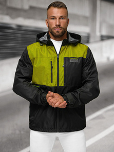 Juodi vyriška striukė OZONEE JS/22M311/392Z