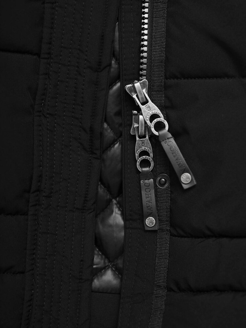 Juoda moteriška striukė OZONEE O/W377Z