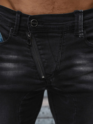 Juodai vyriški džinsai OZONEE NB/MP0025NZ